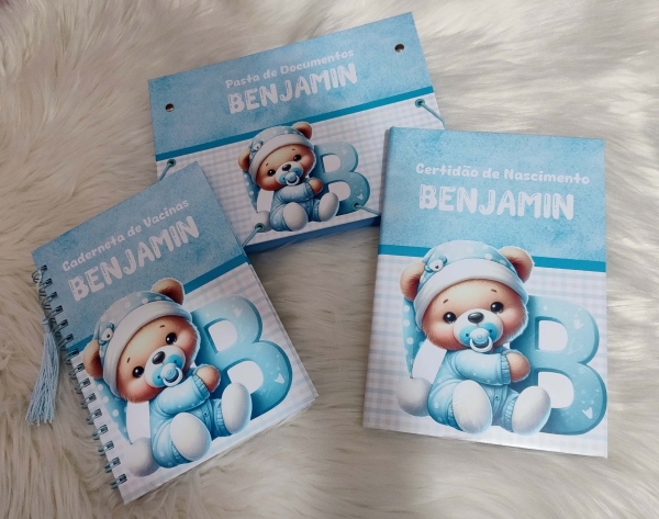 Kit documentos do bebê