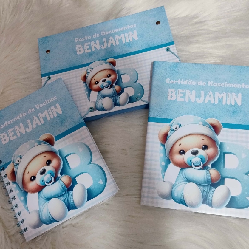 Kit documentos do bebê